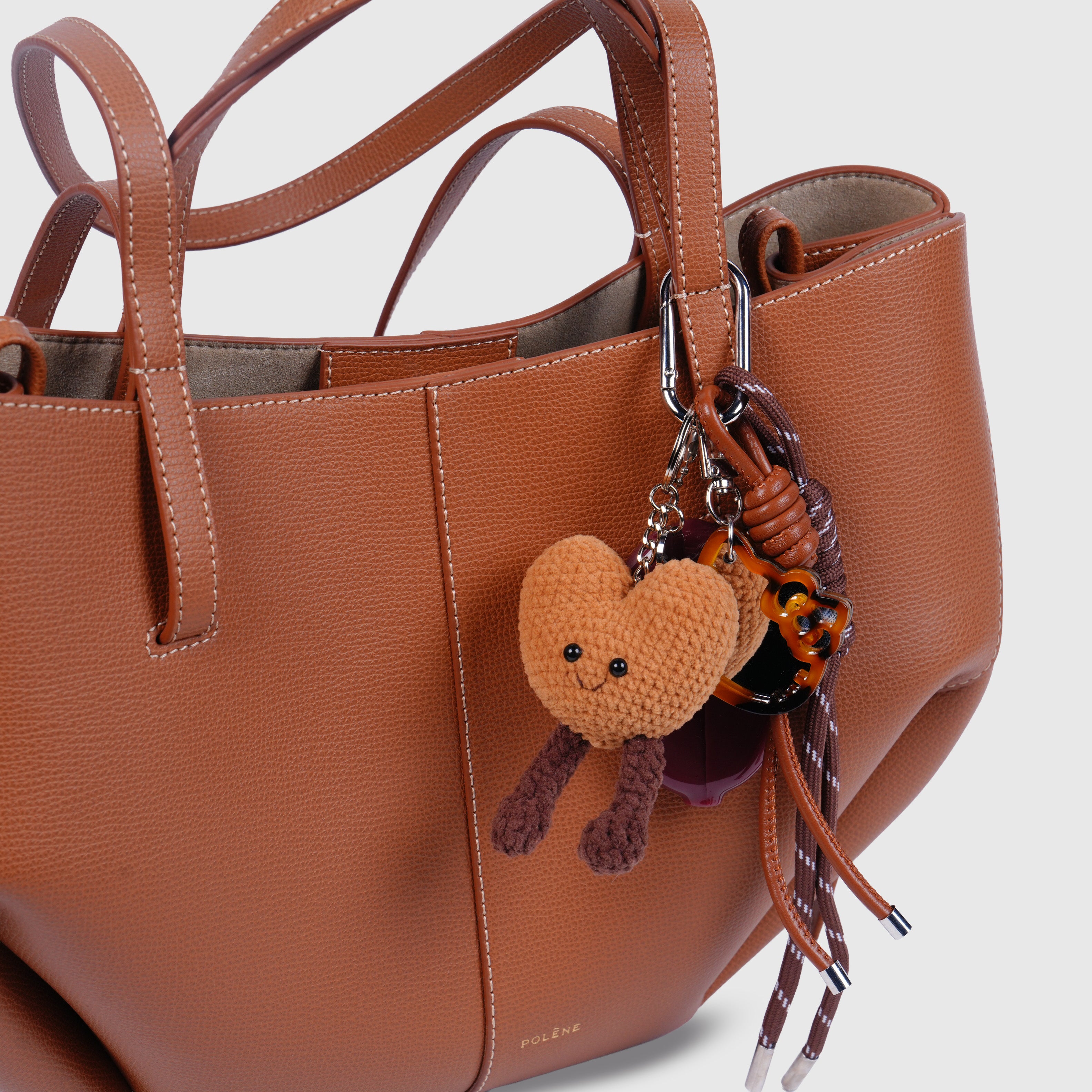 STAK IT™ Cocoa Heart Charm